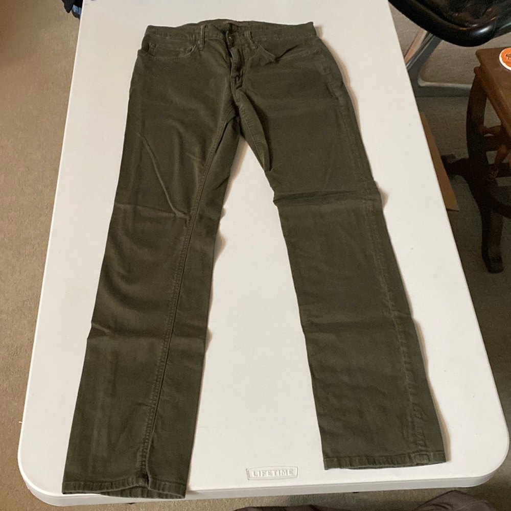Joe’s brand green pants/chinos